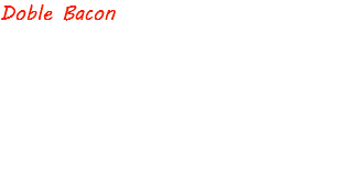 Doble Bacon Esta burger doble carne enamora con sus 200gr de carne 100% res de novillo joven criado bajo prácticas de ganadería sostenible, viene con doble queso americano, cremoso y perfectamente fundido, doble tocineta ahumada elaborada artesanalmente con carne de cerdo de primera calidad criado en Subachoque, coronada con la infaltable salsa Craft y todo dentro de un esponjoso y suave pan artesanal de papa 
